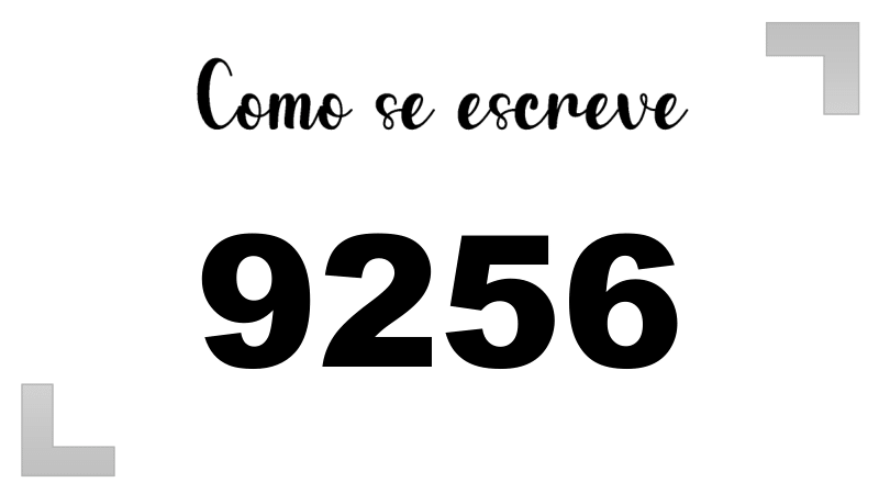 Imagem do número 9256