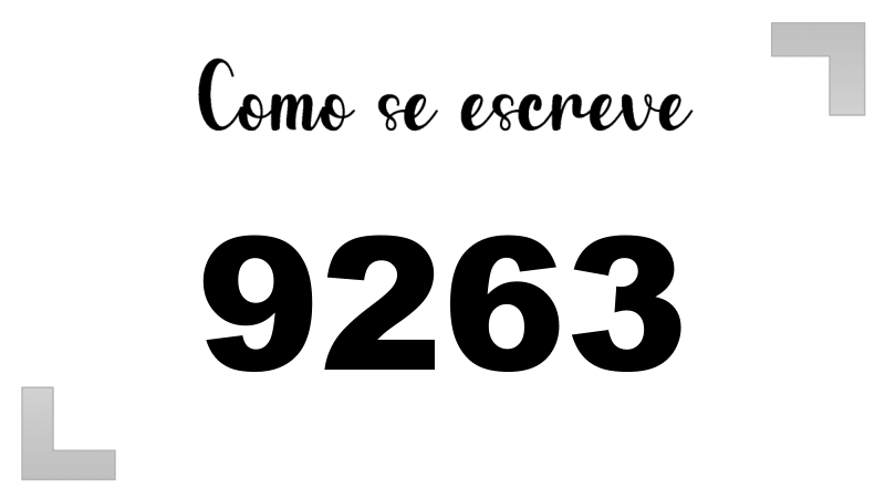 Imagem do número 9263