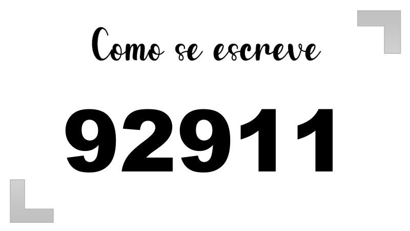 Imagem do número 92911