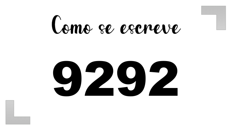 Imagem do número 9292