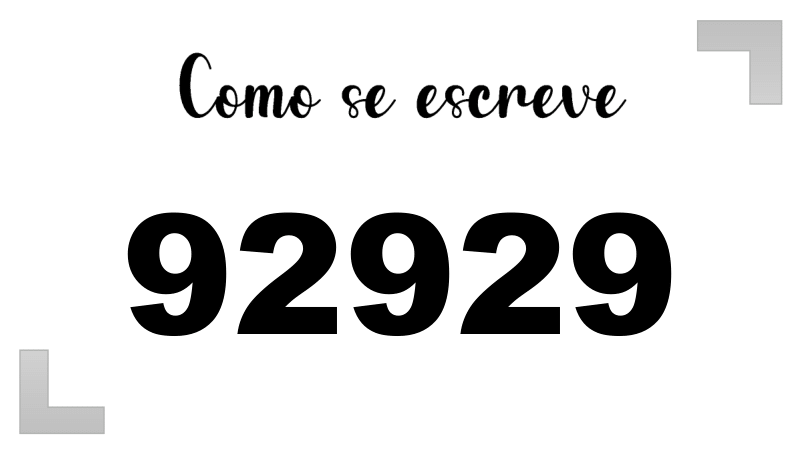 Imagem do número 92929