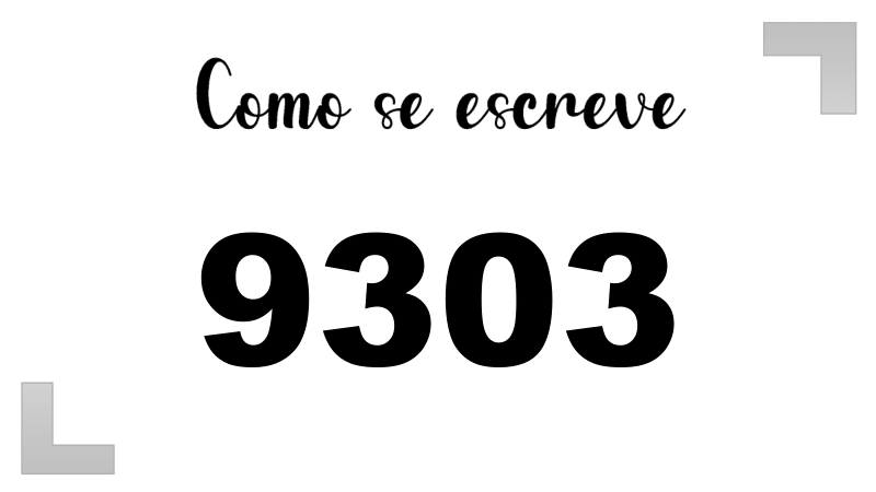 Imagem do número 9303
