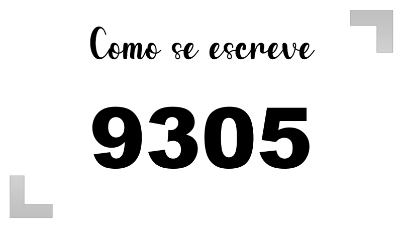 Imagem do número 9305