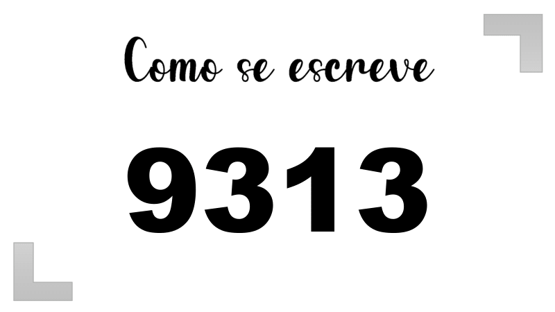 Imagem do número 9313