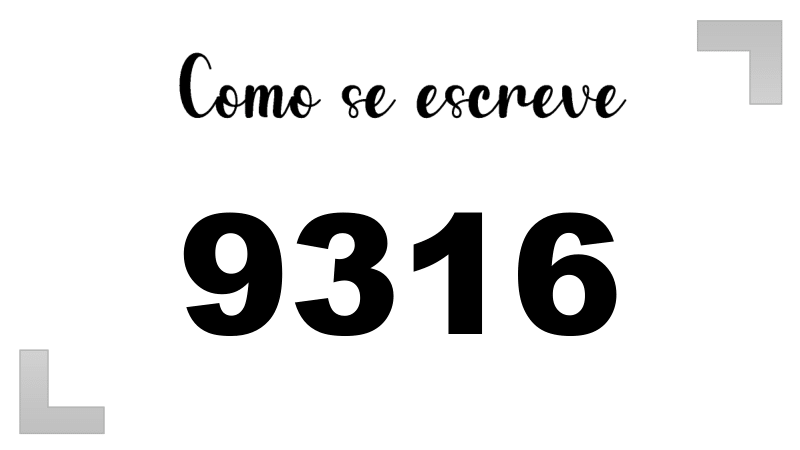 Imagem do número 9316