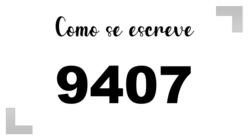 Imagem do número 9407