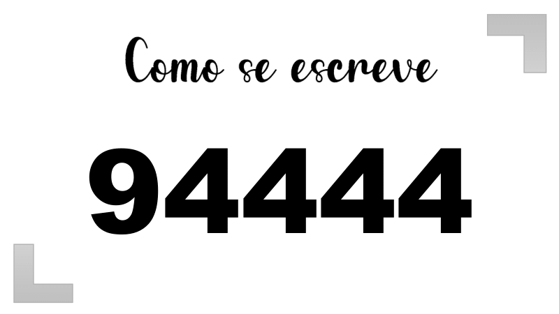 Imagem do número 94444