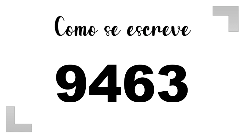 Imagem do número 9463