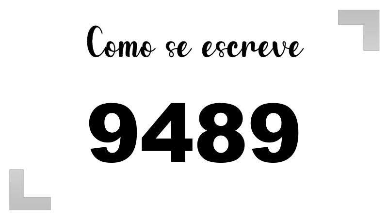 Imagem do número 9489