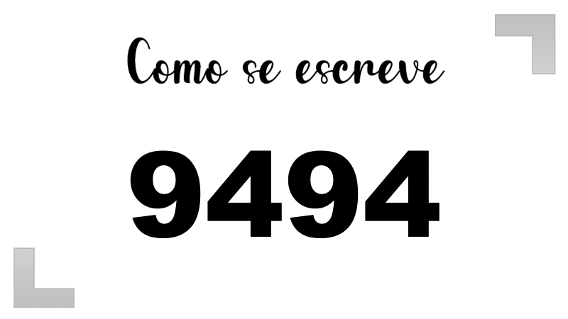 Imagem do número 9494