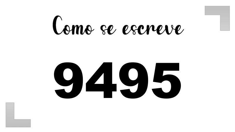 Imagem do número 9495