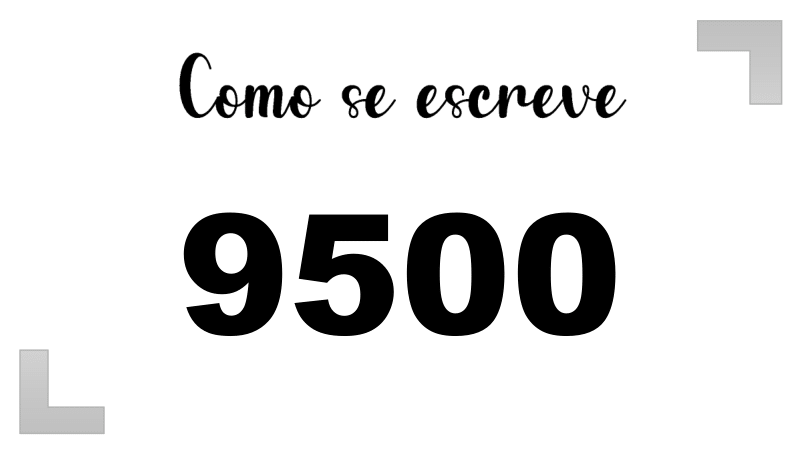 Imagem do número 9500