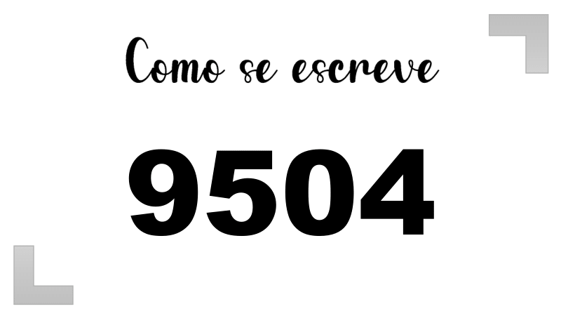 Imagem do número 9504