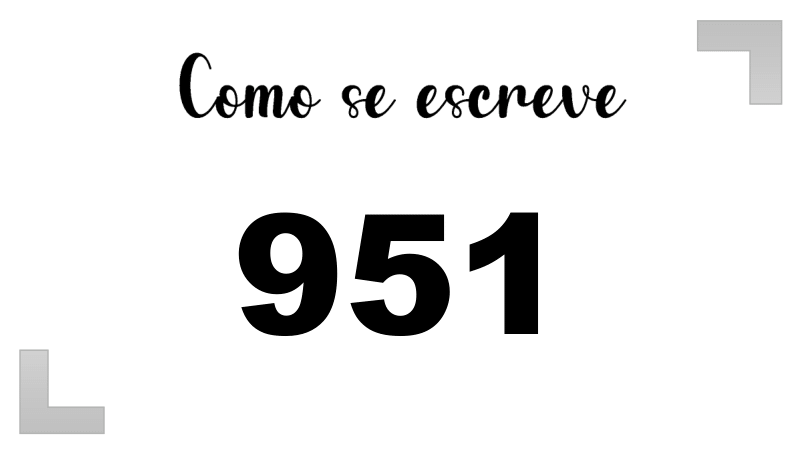 Imagem do número 951