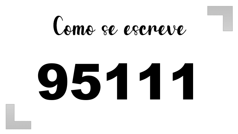 Imagem do número 95111