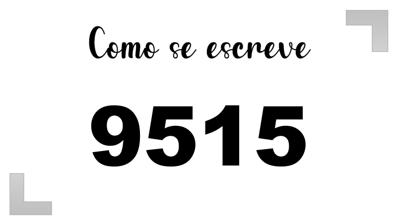 Imagem do número 9515