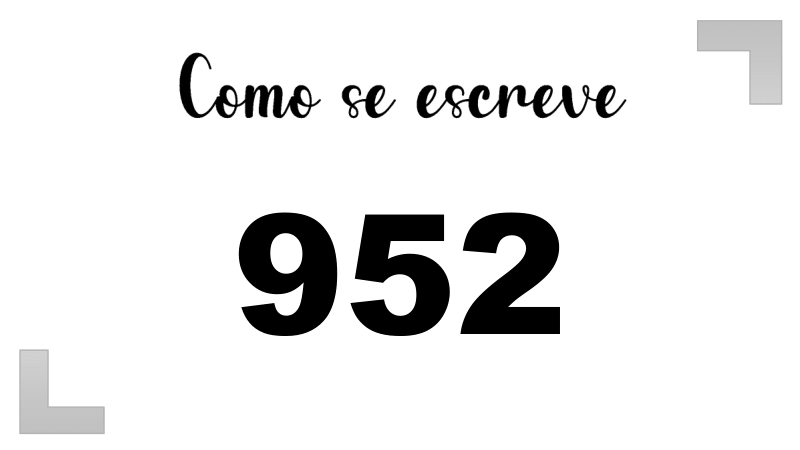 Imagem do número 952