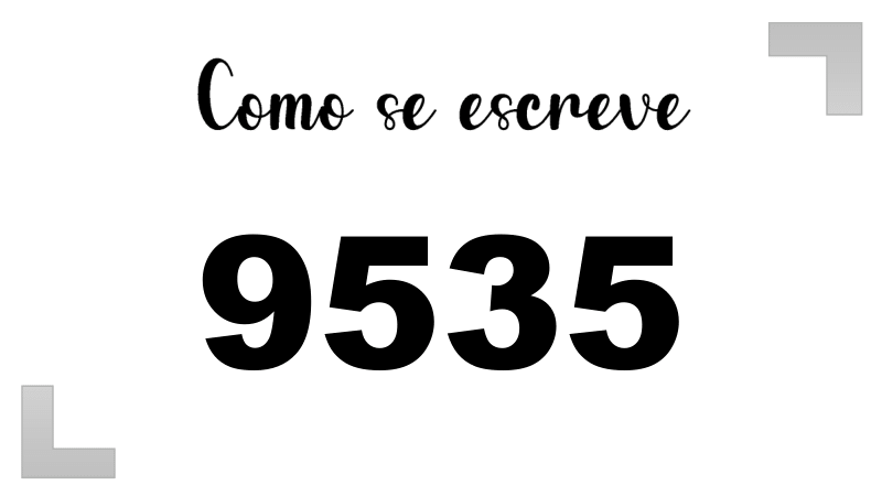 Imagem do número 9535
