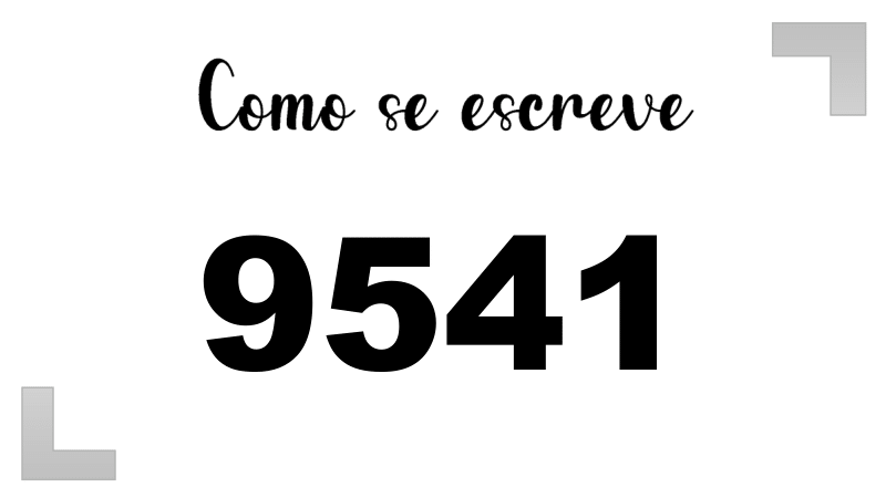 Imagem do número 9541