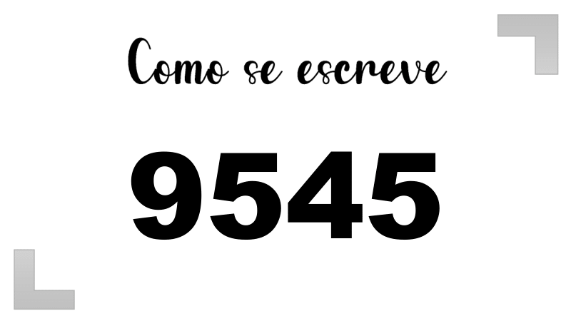 Imagem do número 9545