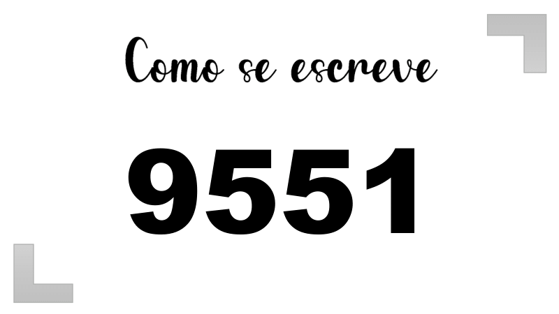 Imagem do número 9551