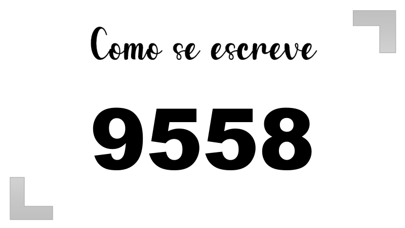 Imagem do número 9558