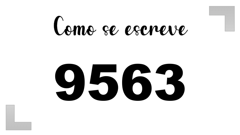 Imagem do número 9563