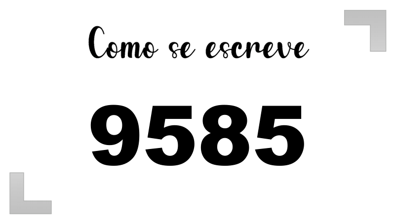 Imagem do número 9585