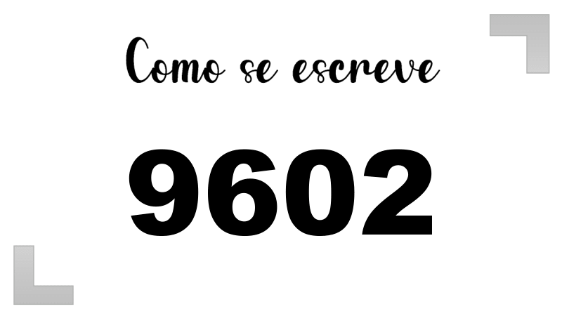 Imagem do número 9602