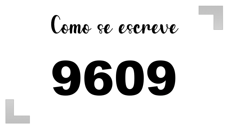 Imagem do número 9609