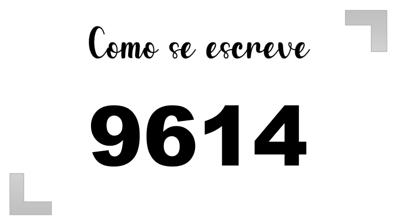 Imagem do número 9614