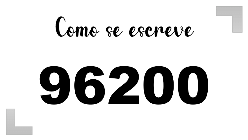 Imagem do número 96200