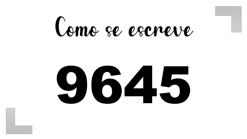 Imagem do número 9645