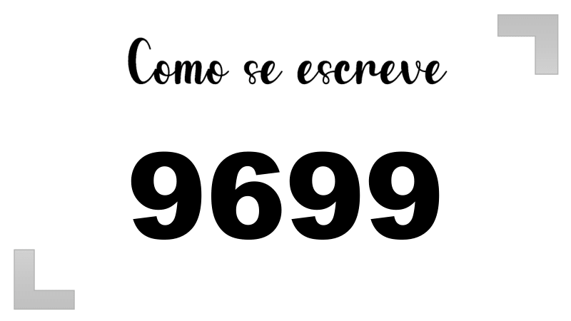 Imagem do número 9699