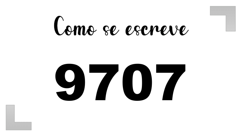 Imagem do número 9707