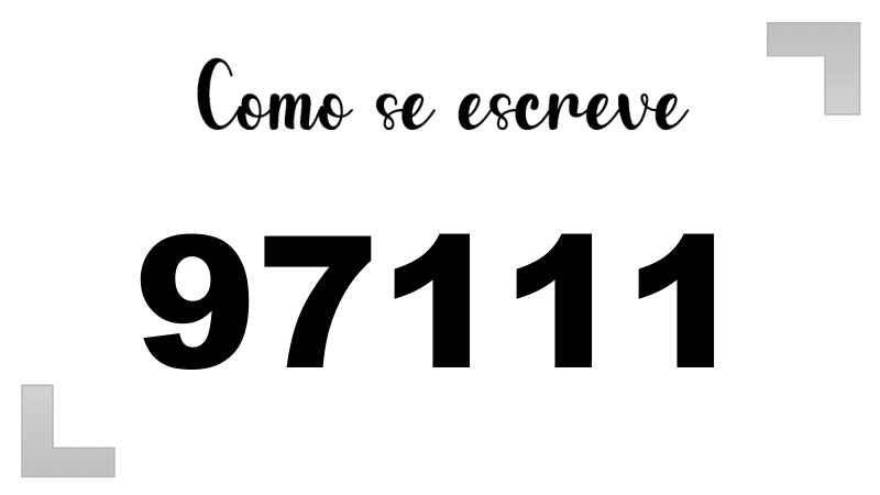 Imagem do número 97111