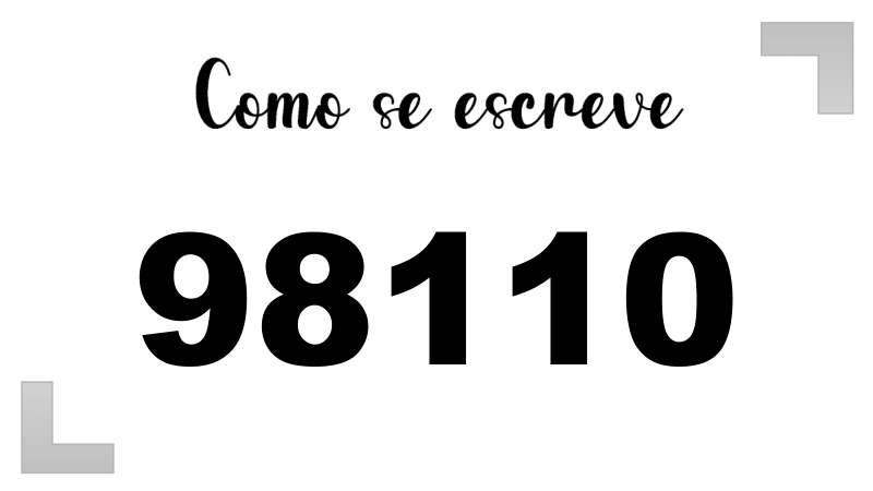 Imagem do número 98110