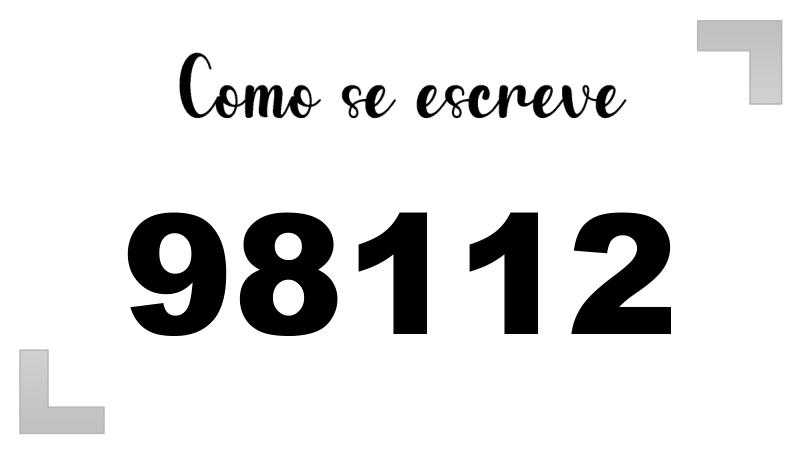 Imagem do número 98112
