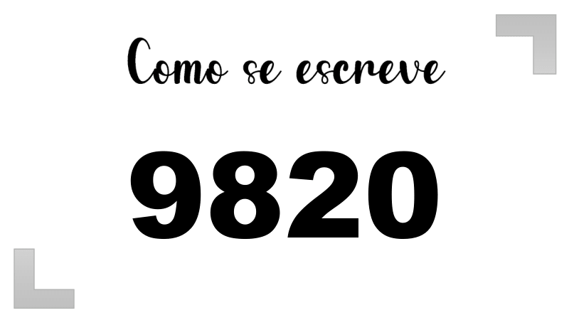 Imagem do número 9820
