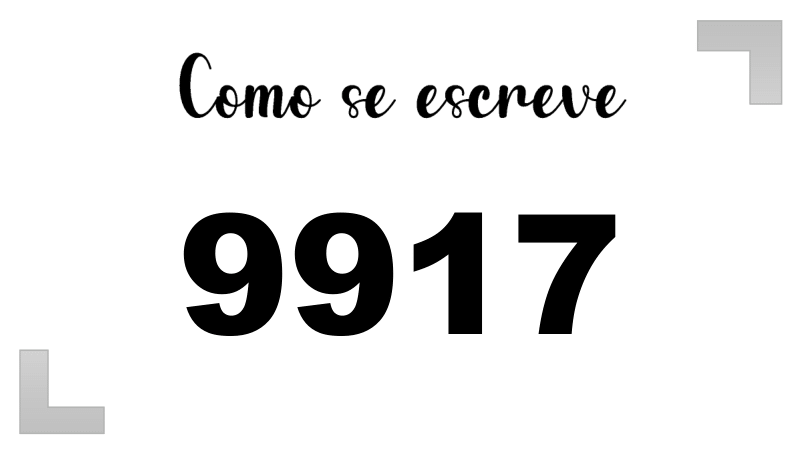 Imagem do número 9917