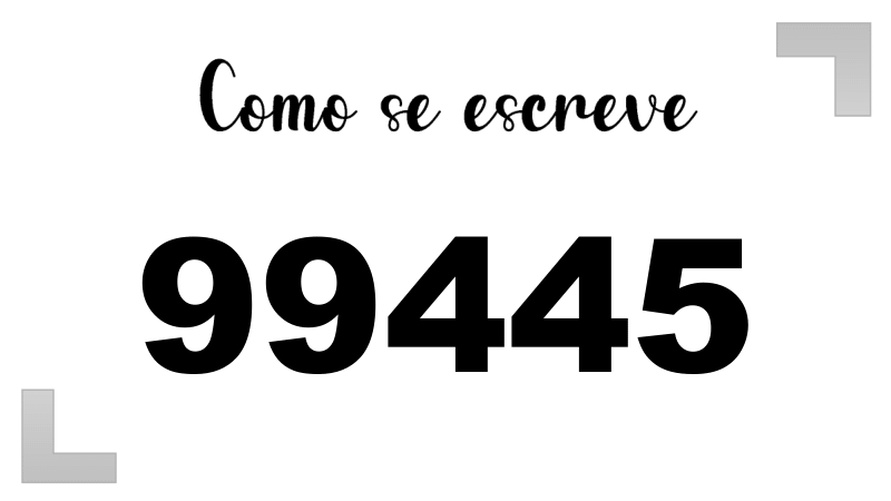 Imagem do número 99445