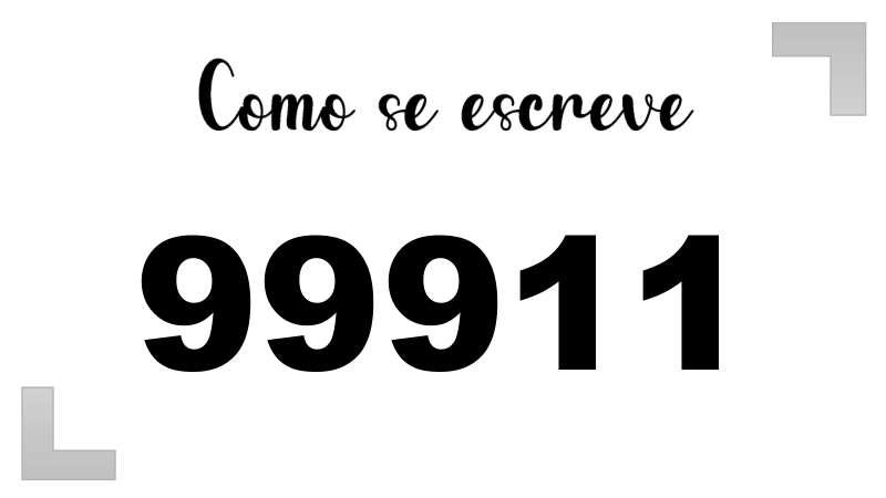 Imagem do número 99911